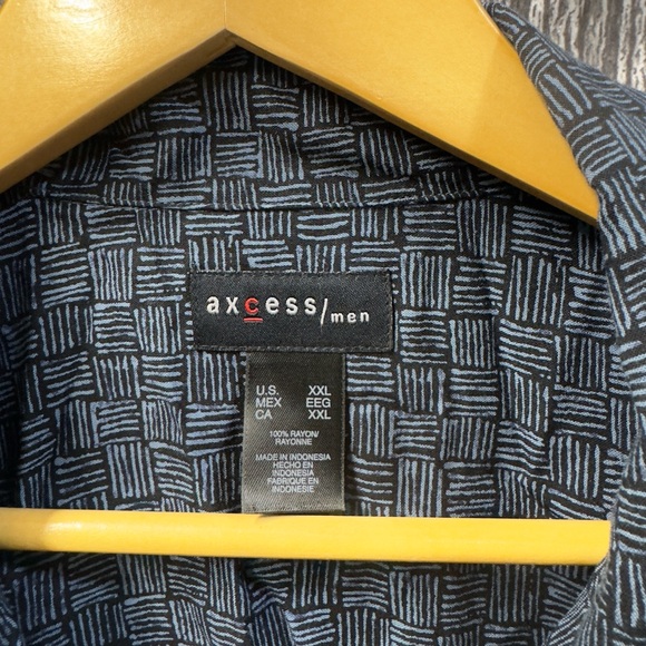 Axcess Button Down Casual Shirt xxl - Picture 3 of 3